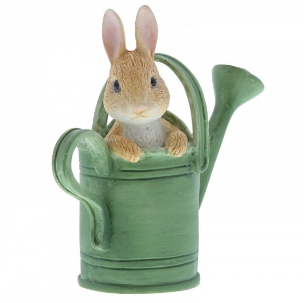 Beatrix Potter A28296 Peter in Watering Can Mini Figurine 