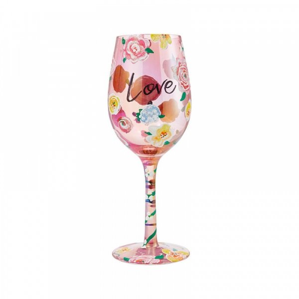 Love Wine Glass : Enesco – licensed giftware wholesale