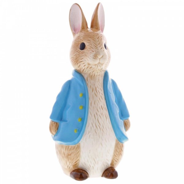 Peter Rabbit Sculpted Money Bank : Enesco - licensed giftware wholesale