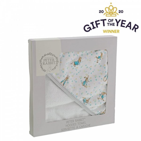 peter rabbit baby towel