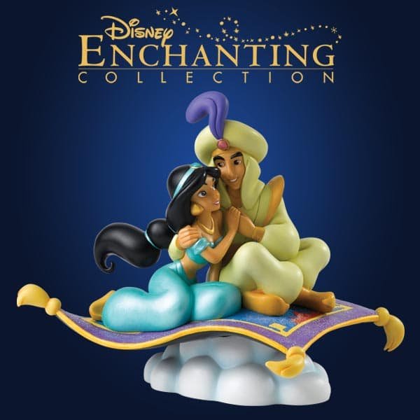 Enchanting Disney Enesco Figurine Collection Aladdin Jafar et Iago FBA_A28077