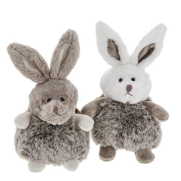 Bunny Round Plush (2 Assorted) : Enesco – licensed giftware wholesale
